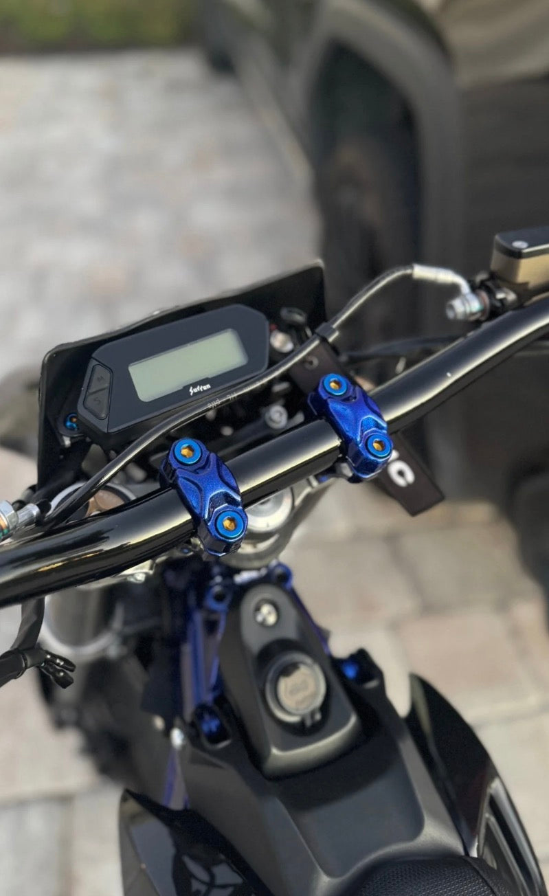 Surron Ultra Bee Bar Clamp Titanium Bolts