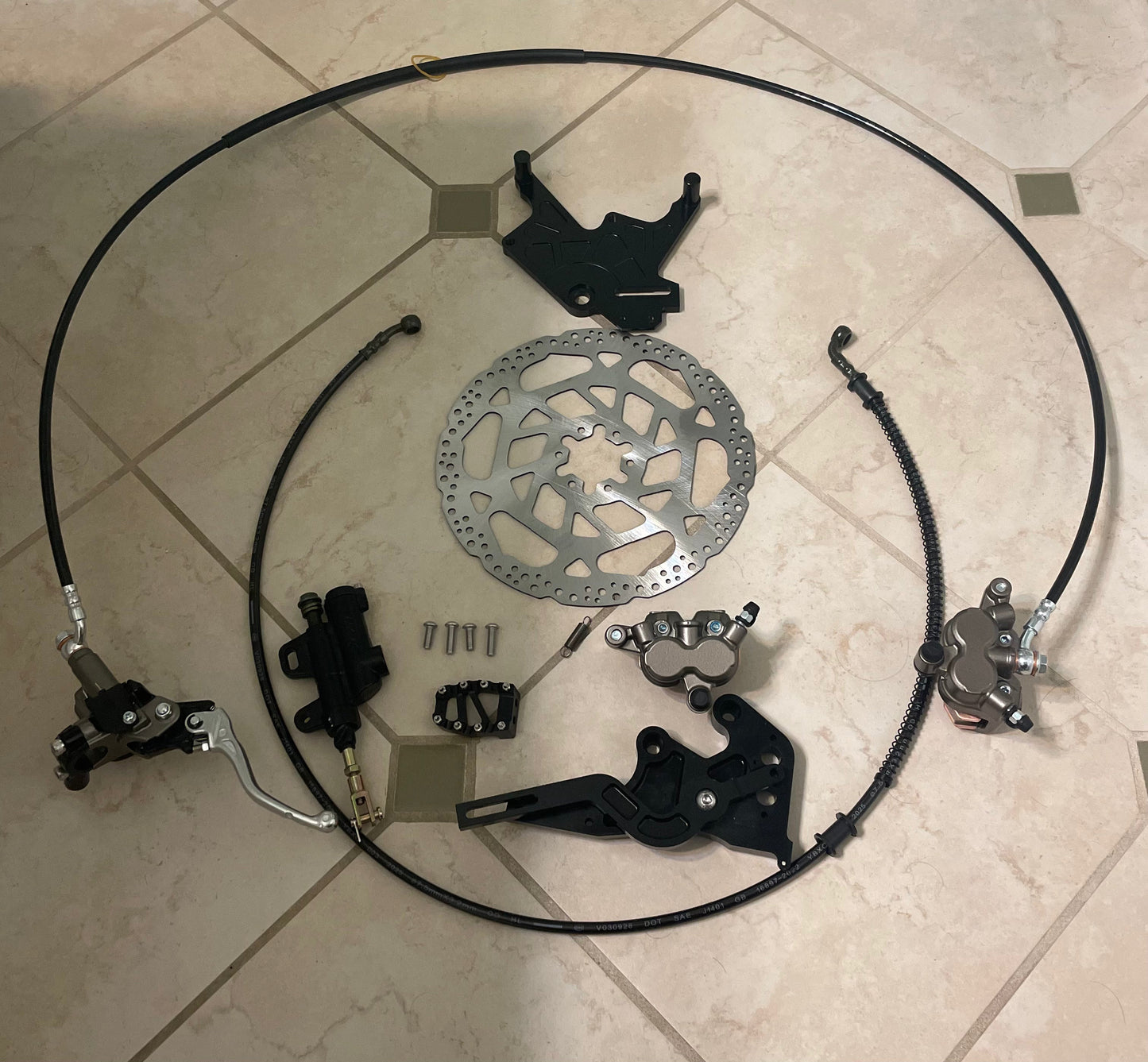 ULTIMATE Surron LBX/E Ride Moto Handbrake & Footbrake Kit