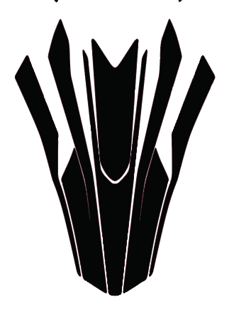 Ultra Bee Front Fender Sparkle Wrap